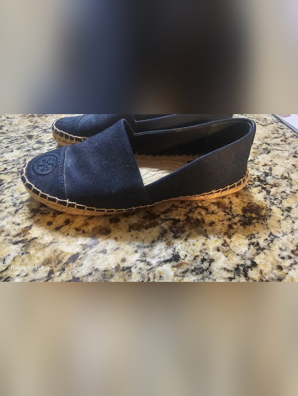 Tory Burch Denim Espadrille Flats. Size 5.5 - Picture 5 of 12